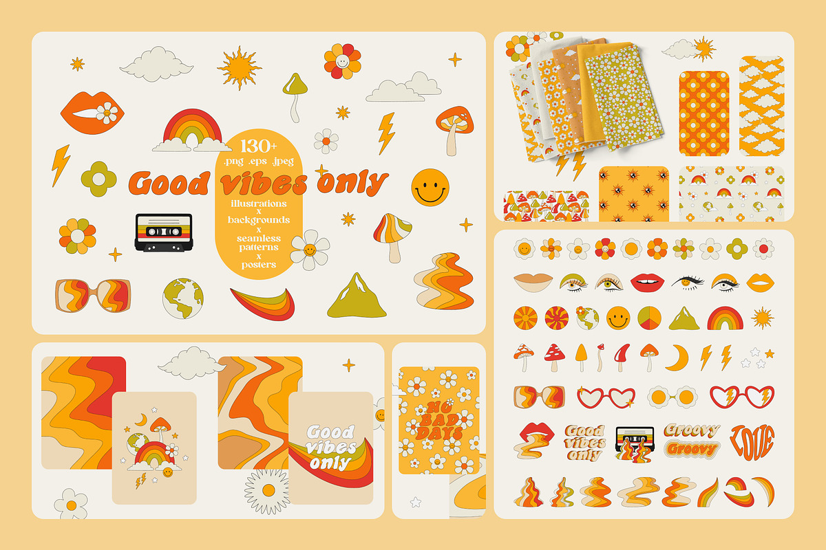 Colorful Bundle / 896 in 1, a Decorative Illustration by by Margo (Photo 6 of 8)