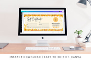 Printable Gift Voucher Certificate, a Templates & Theme by Snapybiz (Thumbnail 5 of 10)