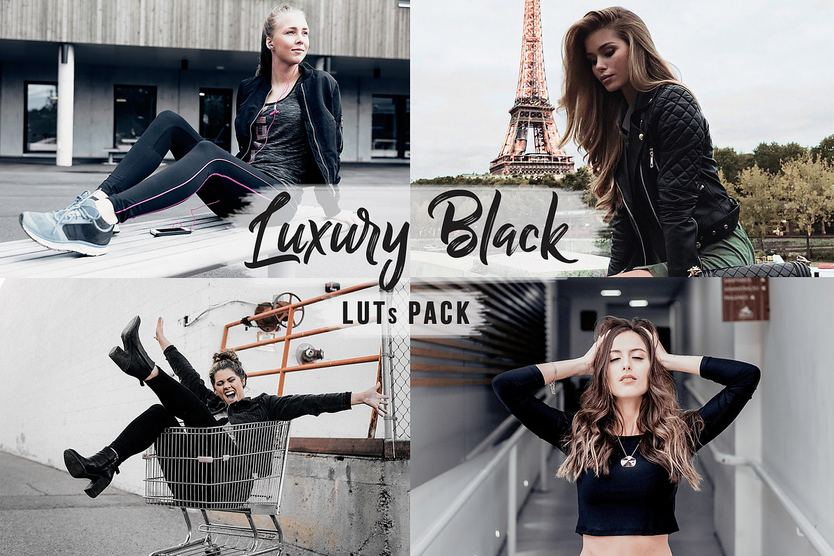 Luxury Black Video LUTs, a Preset Add-On by CineMart (Photo 1 of 10)