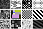 Pattern Texture Pack (Tileable), a Pattern Graphic by Fiat Lux (Thumbnail 3 of 12)