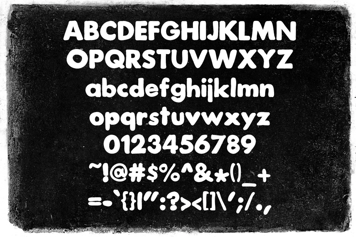 S'mores Hand Drawn Font preview 3