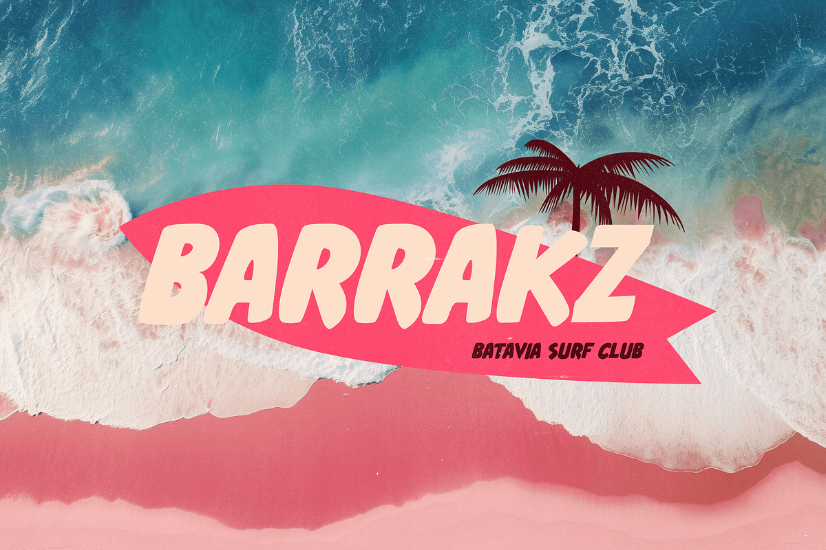Ageska - Tropical Bold Fonts, a Sans Serif Font by Konstantine Studio (Photo 6 of 8)