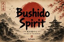 Bushido Spirit - Japanese Brush Font