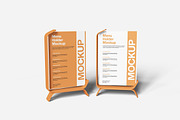 Menu Holder Mockup, a Product Mockup by Indah (Thumbnail 6 of 6)