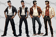 Rockabilly Men Bundle of 33, a Graphic by Jay Major Designs (Thumbnail 7 of 11)