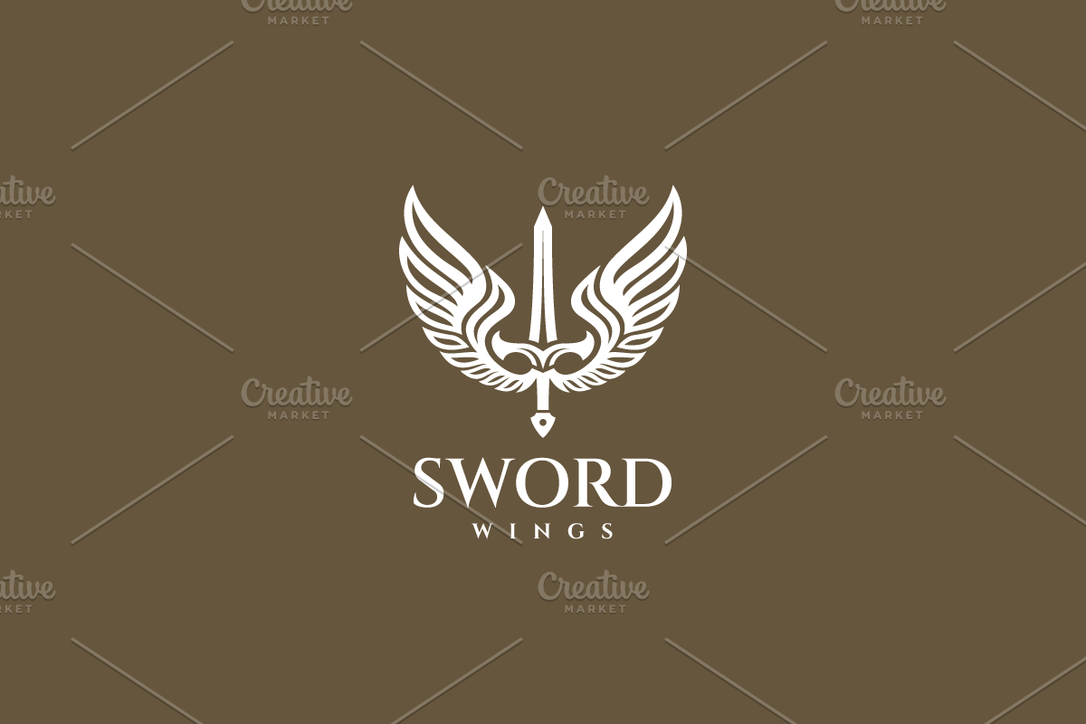 Sword Wings Logo, a Branding & Logo Template by yopie (Photo 2 of 3)