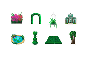 Botanical Garden, an Object Graphic by Deemak Daksina (Thumbnail 2 of 3)