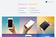 Hand with Device iPhone 7 Mockup, an iPhone Mockup by LazyCrazy (Thumbnail 2 of 5)