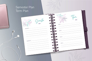 Teacher Planner Canva Template