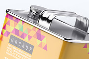 Tin Rectangular Canister Mock-Up, a Packaging Mockup by DesignRushMarket (Thumbnail 7 of 8)