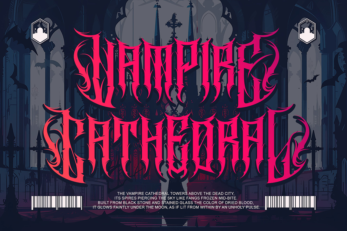Cathedrave – Gothic Blackleter Font, a Blackletter Font by Letterara (Photo 3 of 15)