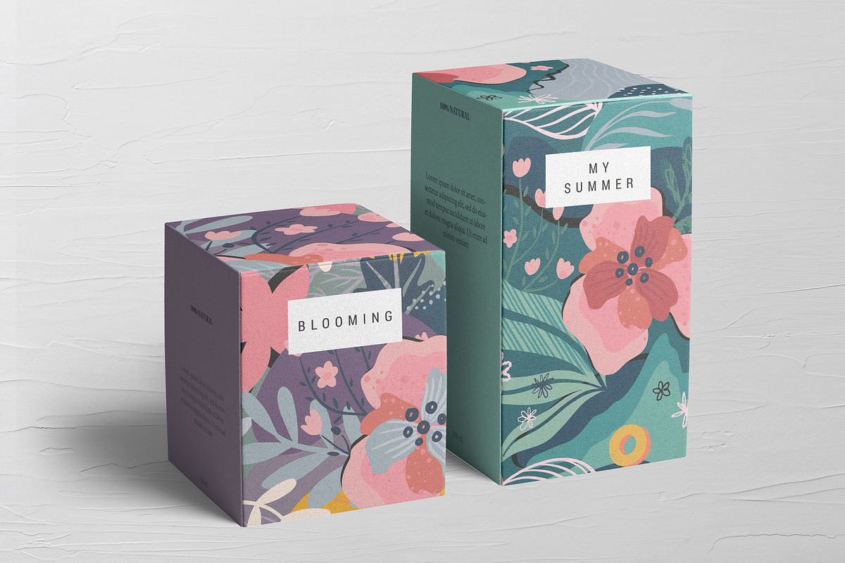 Large vector bundle. Floral Abstract, a Pattern Graphic by Molly art (Photo 33 of 48)