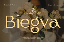 Biegva – Elegant Beauty Sans Serif