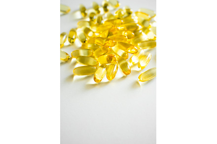 Close up cod liver oil omega 3 gel, a Health & Medical Photo by volodymyrshtun13795