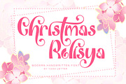 Christmas Rolisya, a Handwritten Font by Yoga Letter (Thumbnail 1 of 8)