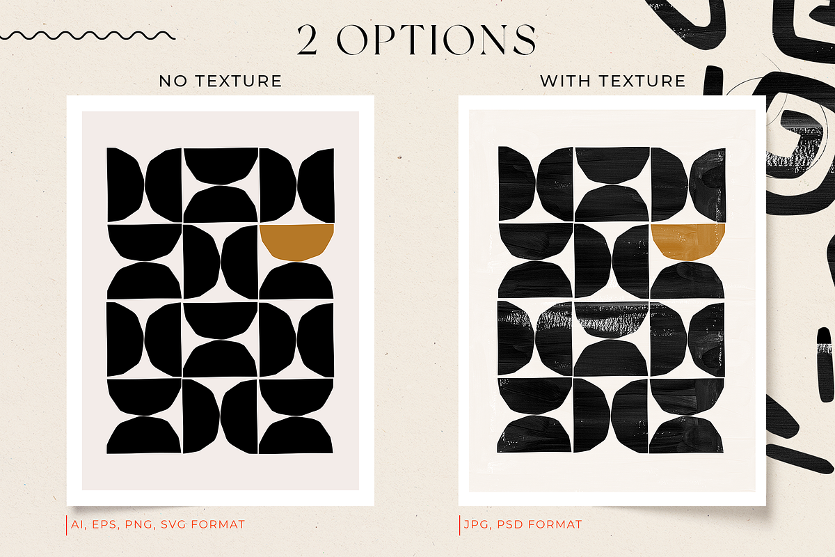 Abstract collection - Modern shapes, a Background Graphic by Pamyatka Shop (Photo 4 of 13)