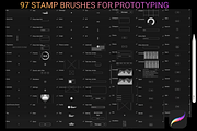 UI KIT Prototyping Procreate, a Brush Add-On by Graphics Resources (Thumbnail 2 of 6)