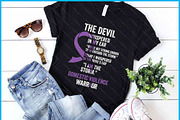 The Devil Domestic Violence Awarenes, a Graphic by Creativeusart (Thumbnail 1 of 4)