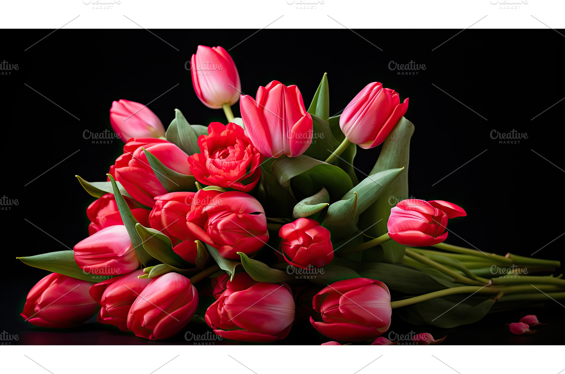 flowers happy pink red coral ai, a Background Photo by pikepicture