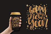 Gold Christmas., a Decorative Illustration by redstudio (Thumbnail 4 of 10)
