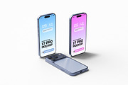 iPhone 17 Pro Mockup, an iPhone Mockup by Graphic Deal (Thumbnail 5 of 6)
