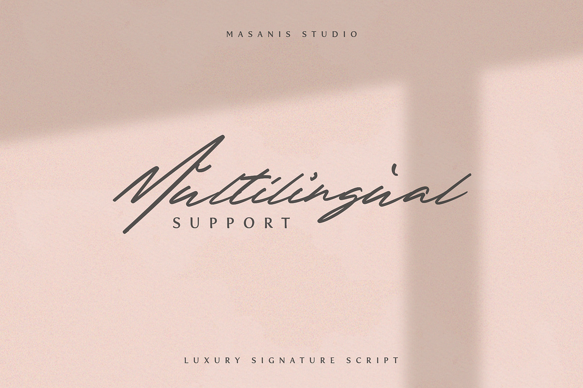 RedSky - Luxurious Signature, a Script Font by Masanis (Photo 6 of 16)