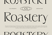 CS Roastery – Elegant Font, a Serif Font by Craft Supply Co. (Thumbnail 1 of 8)