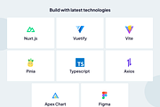 Flexy NuxtJs Admin Dashboard Theme, a Vue Template by WrapPixel (Thumbnail 6 of 7)