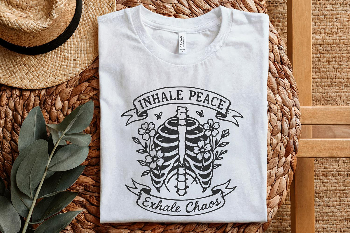 Inhale Peace Exhale Chaos PNG, an Illustration by SharpMarketplace (Photo 5 of 9)