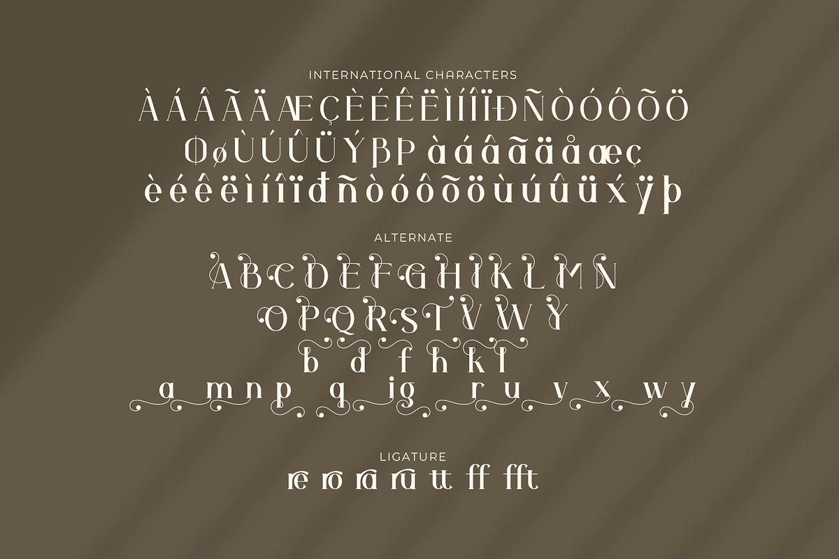 Aurenza - Modern Serif Font, a Serif Font by Rishsketch (Photo 13 of 15)