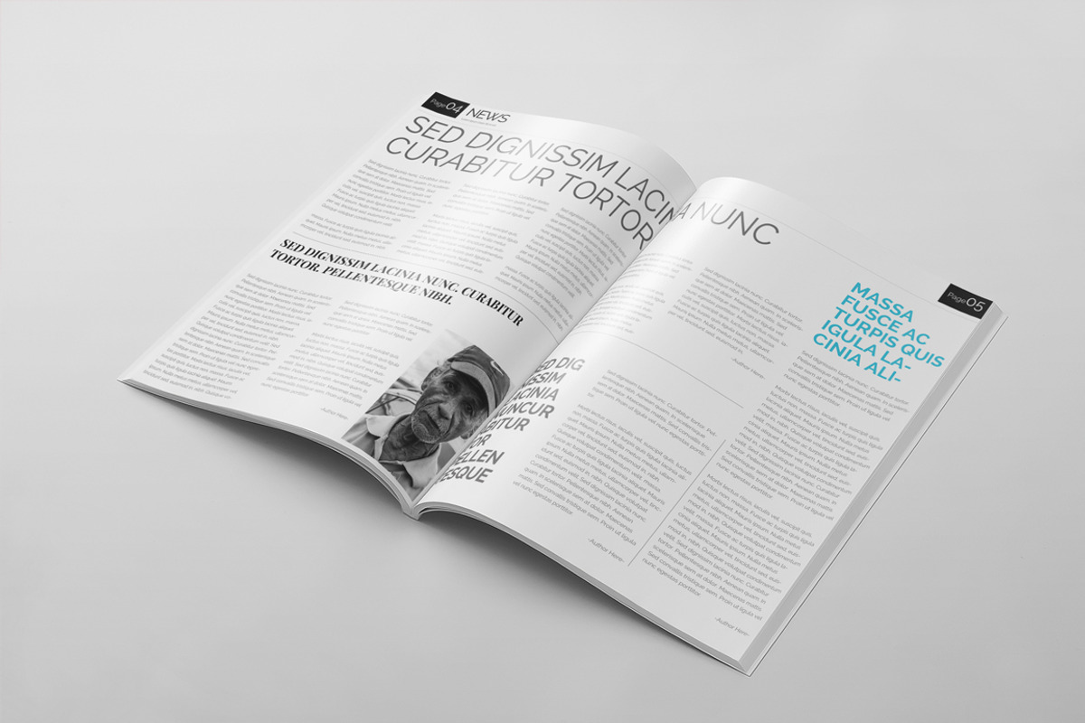 Magazine Template 47, a Magazine Template by pmvch (Photo 4 of 12)