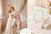 Watercolor Magic Rainbow Unicorn Set, a Decorative Illustration by Carol Lozove (Thumbnail 29 of 74)