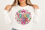 Preppy Teacher Valentine Png, Coquet, an Illustration by Designking (Thumbnail 4 of 6)