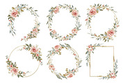Geometric Floral Frames Set, an Illustration by jahid234 (Thumbnail 10 of 20)