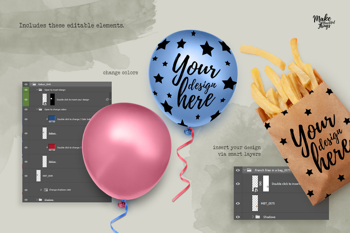 4th of July Styling Props, a Product Mockup by Make Beautiful Things (Photo 5 of 7)