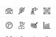 25 Creator Economy Line Icons, an Icon by IconBunny (Thumbnail 2 of 2)