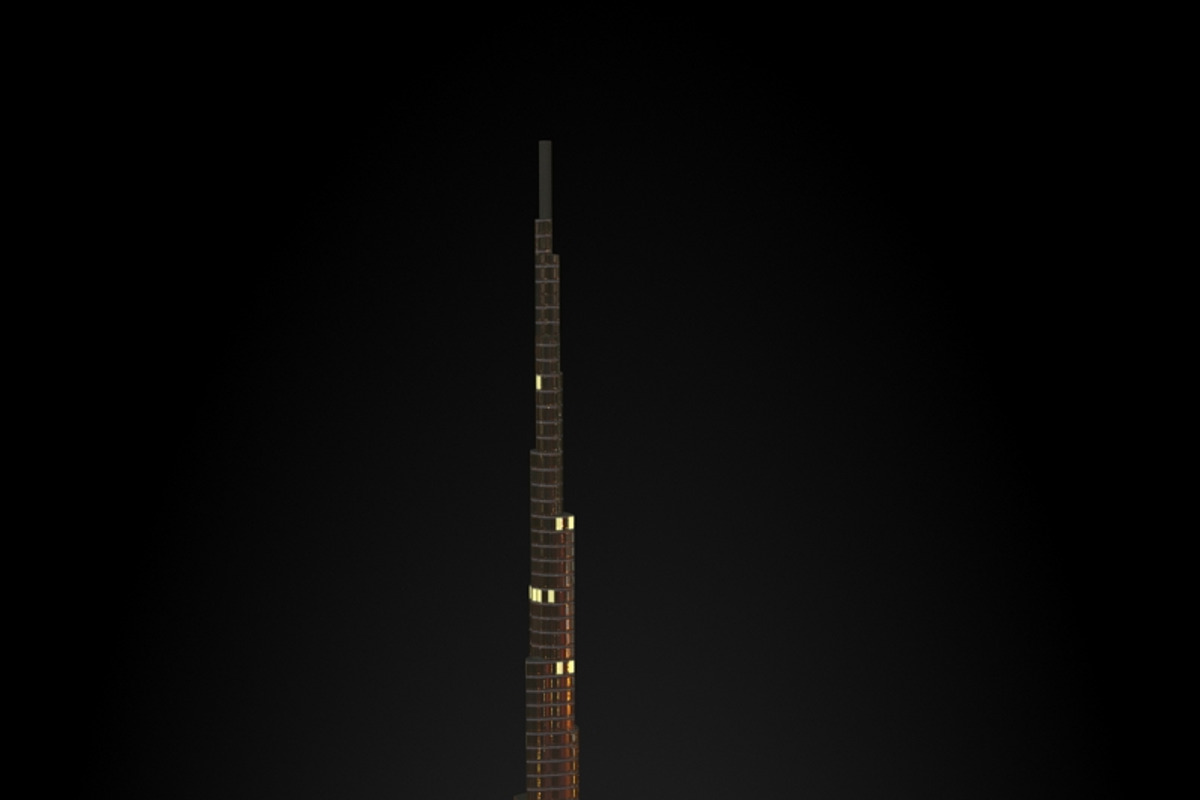 Burj Khalifa, an Architecture 3D Model by AndrewWhite (Photo 15 of 17)