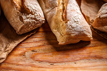Different types of bread containing assortment, background, and baked preview 6