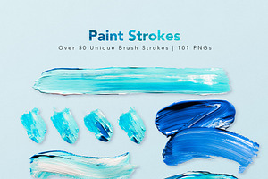 Let's Paint! Color Brush Strokes