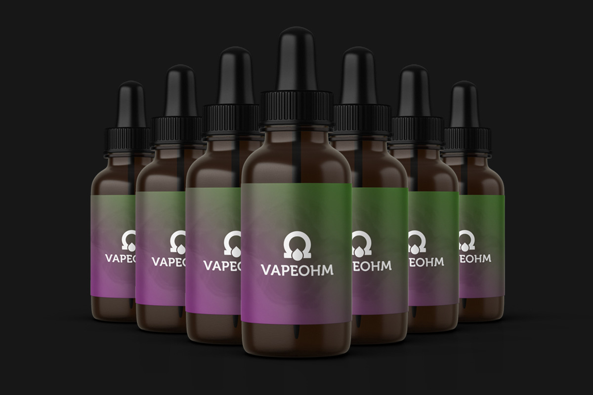 Vapeohm Logo, a Branding & Logo Template by GLXY (Photo 2 of 4)