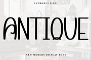Antique, a Serif Font by FreshTypeINK (Thumbnail 1 of 8)