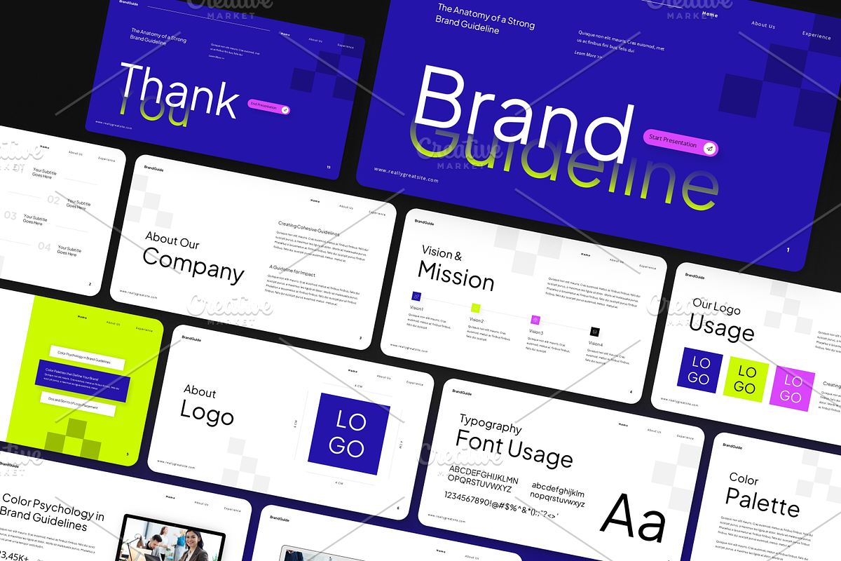 Brand Guideline Presentation preview 4