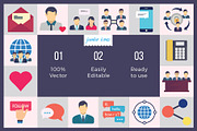 Social Vector Icons Pack V2, a Duotone Icon by Jumbo Icons (Thumbnail 2 of 5)