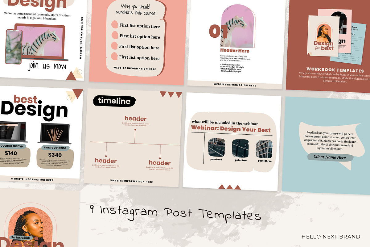 Design Your Profitable Course, a Presentation Template by hello next brand (Photo 6 of 8)