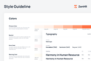 ZenHR - HRIS CMS UI Kit, an UI Kit Template by miawmiaw (Thumbnail 5 of 12)