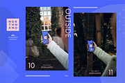 iPhone 11 Pro PSD/SKETCH Mockups, an iPhone Mockup by North&Nano (Thumbnail 9 of 9)