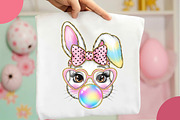 Easter Bunny Coquette PNG, an Illustration by OK Design (Thumbnail 2 of 6)