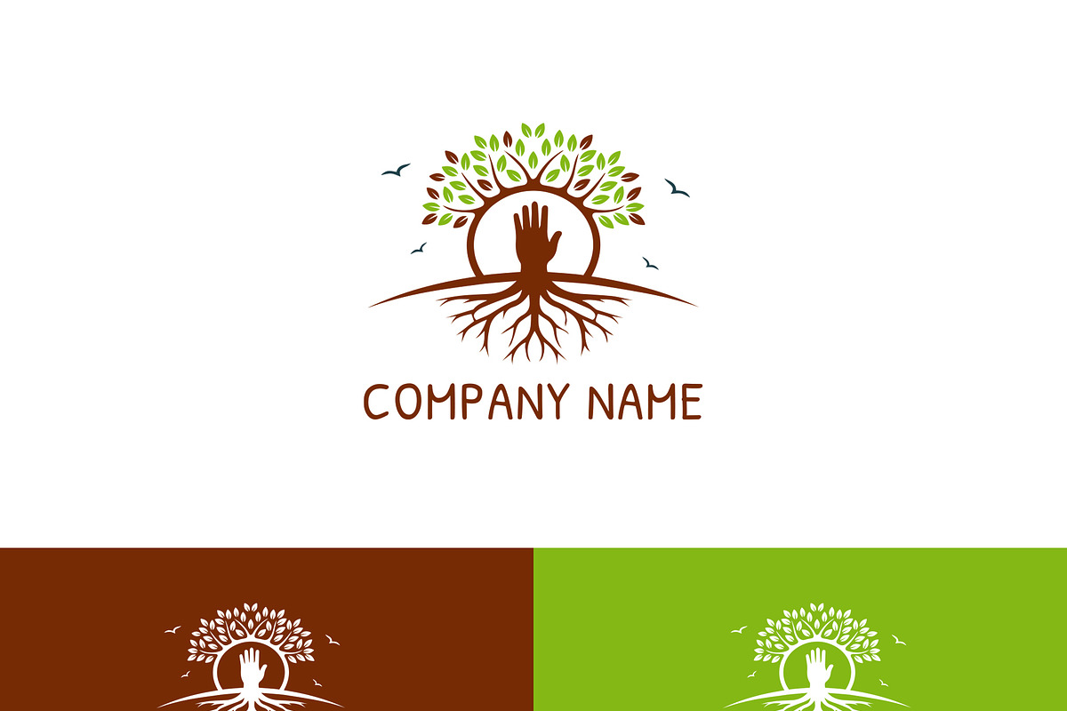 Organic Farm Logo preview 2