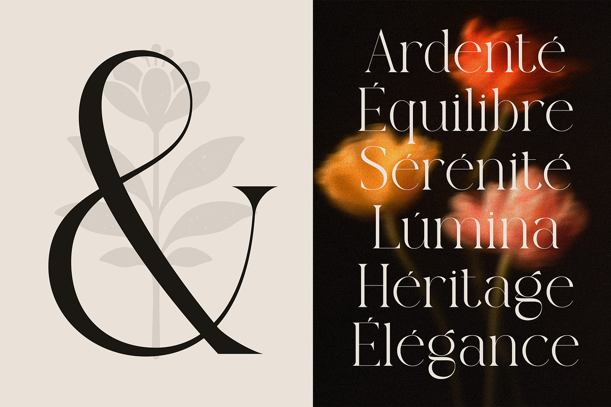 Rolling Fonte - Luxury Typeface, a Serif Font by Muflieart (Photo 5 of 12)