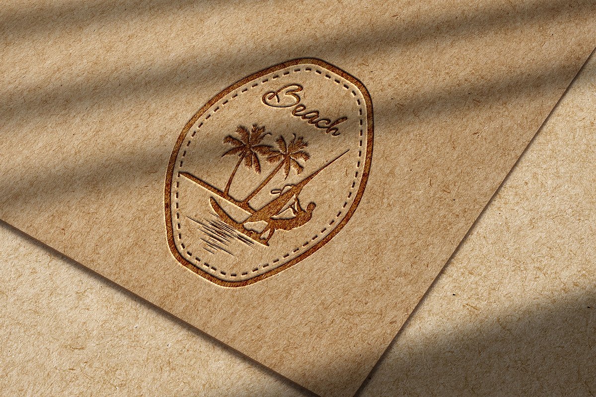 Sumer Retro Labels Bundle, a Branding & Logo Template by DCD Vector Co. (Photo 9 of 12)